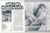 Willing Housewives V3#3 Parliament Publications 1978 Horny Hot Housewives 56pgs Solo Busty Women M22863
