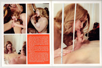 Jugs #1 Vintage 1978 Hard Sex Magazine Gorgeous Big Busted Strawberry Blonde 32pgs M22869