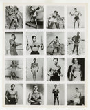 Hollywood Beefcake Hunks 1960 Shirtless Bare Chested Stars 8x10 Gay Inter J9993