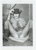 Eddy Calhoun 1980 Colt Studio 5x7 Rugged Gay Cowboy Hairy Chest Beefcake F34 J10009