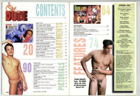 Dude 1998 AMG Falcon Studios Sinbad Mark Wolf 100p Gay Magazine PM22908