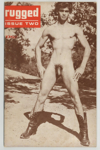 Rugged #2 DSI Publications 1967 Classic Beefcake Photography 34pgs Vintage Male Nude Gay Magazine M22915