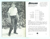 Drum #26 Winston Reynolds, Harry Chess Acme Int. 1967 Vintage Gay Beefcake Magazine 42pgs M23056