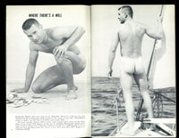 Beach Adonis 1966 Billy Fox, Pierre Tremblay YP Pub. 52p Gay Magazine M23058