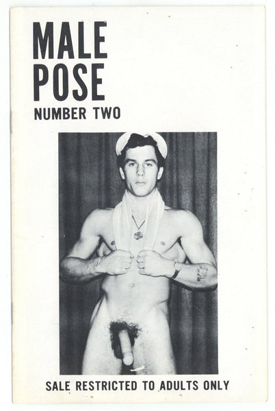 Male Pose #2 Darte Distributors 1967 Greyhuff Review 24pgs Vintage Gay Beefcake Homophile Magazine M23060