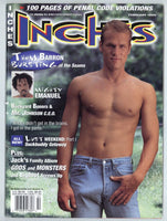 Inches 1999 Thom Barron, Marc Winters 98pgs Vintage Gay Magazine M23079