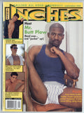 Inches 1996 Steve Sax, Demitrius, Kristen Bjorn 100p Vintage Gay Magazine M23095