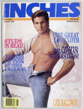 Inches 1991 Lex Baldwin, Catalina, TJ Scott 100pgs Filmco Gay Pinup Magazine M23097