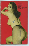 BEAUTIFUL ROSEMARY CLARKE Pin-Up & Figure Model #10 VINTAGE 1950 ADULT MAGAZINE