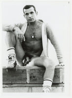 Tony Romano 1980 Colt Studio 5x7 Hairy Athletic Jim French Gay Beefcake J10171