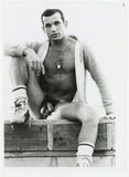 Tony Romano 1980 Colt Studio 5x7 Hairy Athletic Jim French Gay Beefcake J10171