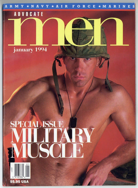 Advocate Men 1994 Aaron Douglas Robert Russo 90p Vintage Gay Magazine M23102