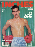 Inches 1987 Rod Garreto, Danny Murphy, Eric Boletti 100pg Damian Taft, Eagle Studios, Filmco, Ty Jones Gay Magazine M23107