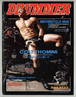 Drummer #126 Desmodus Inc 1989 Colt Thomas, Mark Klein 100pgs Max Bear Leather Movement Gay Magazine M23153