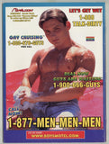 Inches 1999 Johnny Thrust, Jack Simmons, Kent Austin 100pgs Jorge Rodriguez Gay Magazine M23176