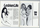 Lesbian Life #1 Rene Bond 15p Ann Ali 11p Vintage 1974  Lesbian Erotica 64pg Calga Pendulum Press M23182