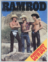 Ramrod #3 Lou Thomas Target Studios 1978 Beefcake Cowboys 56pg Vintage Gay Homophile Magazine Nude Male M23197
