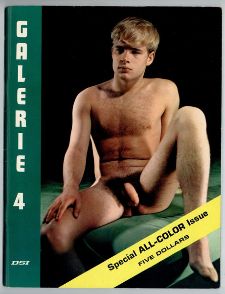 Galerie V1#4 Vintage Gay Physique Photography Magazine 1969 DSI Nude Men Hunk Beefcakes M23200
