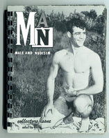 Man: Male And Nudism 1960 Vintage Gay Homophile Magazine 56pg Central Magazine Sales M23338