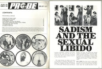 Probe V2#2 Eros Goldstripe 1972 Rene Bond, London Brothels, Eric Stanton 100pg FemDom BDSM Prostitutes M23583