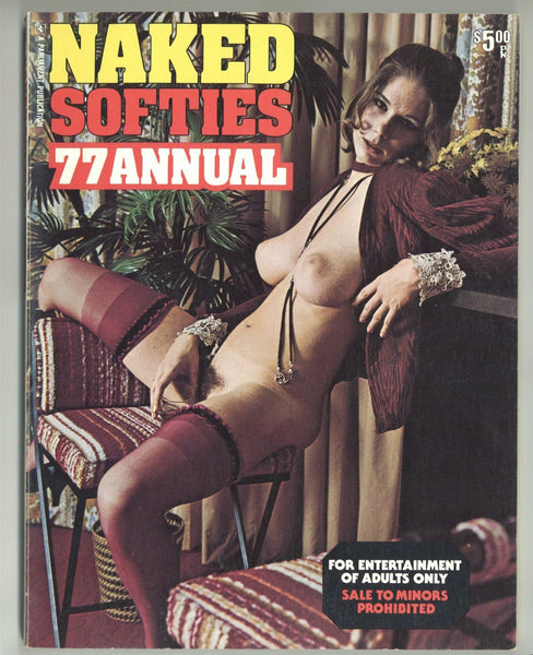 Naked Softies 1977 Annual Roxy Brewer, Sylvia McFarland, 180pg Uschi Digard, Laura Lynwood, Elmer Batters, Gabrielle Schubert M21755