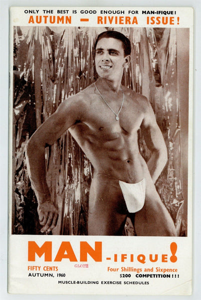 Man-ifique 1960 Jim Dardanis AMG 40pg Vintage UK Gay Physique WPG Magazine 23207