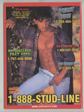 Inches 1998 Rich Rains, Kristen Bjorn 98pgs Josh Caulfield Vintage Gay Magazine M23212