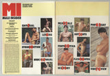Male Insider 1988 V3#3 Maxx Studio, Le Salon 84pgs Catalina Studios Gay Magazine M23214