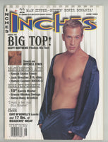 Inches 1999 Mitchell Stack, Scott Matthews 100pgs Curt McDowell Vintage Gay Magazine M23216