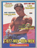 Inches 1999 Mitchell Stack, Scott Matthews 100pgs Curt McDowell Vintage Gay Magazine M23216