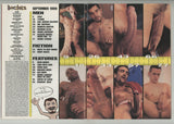 Inches 1999 Tyrone, Kenneth Sawyer, Richard Allen 100pgs Shane Lancourt, David Fein, Daniel Sykora Gay Magazine M23218