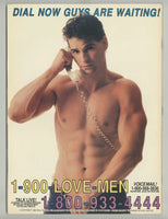 Inches 1990 Dirk Van Damm, Catalina Studio 100p Athletic Men Gay Magazine M23228