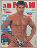 All Man 1985 Ed Fury, Jack Lofton, Jake Corbin, Peter Ashley 132pgs Vintage Beefcake Gay Magazine M23235