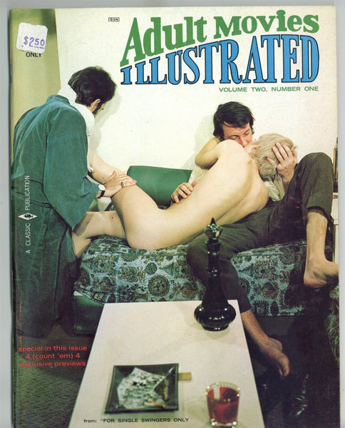 Adult Movies Illustrated V2#1 Cine-Arts 1968 Vintage Erotic Graphic Novel 80pgs M23249