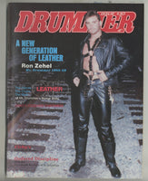 Drummer 1989 Bill Ward Art, Ron Zehel Desmodus Inc 122pgs Vintage Leather Gay Magazine M23278