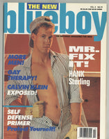 Blueboy 1991 Hank Sterling Marc Braun 100p Catalina Video Gay Magazine M23289