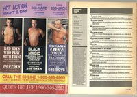 Friction 1991 Cliff Davis 68pgs Vintage Gay Beefcake Magazine M23295