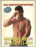 Friction 1991 Cliff Davis 68pgs Vintage Gay Beefcake Magazine M23295