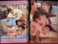 3-Way Lust #9 Vintage 1989 Gourmet Editions 96pgs Anal Group Sex FMF Hard Sex M21356