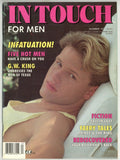 In Touch 1991 Kelly Morgan Scott Heinz 84p Ted Brandon Gay Men's Magazine M23301
