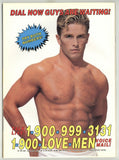 In Touch 1991 Kelly Morgan Scott Heinz 84p Ted Brandon Gay Men's Magazine M23301