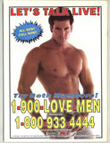 In Touch 1992 Chance Caldwell, Chad Knight 100pgs Cody James, Chris Stone Gay Men's Magazine M23303