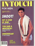 In Touch 1992 Curt Gans, Dieter Bonn 100p Ryder Scott Gay Men's Magazine M23305
