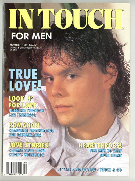 In Touch 1992 Alex Long, Alan Shea 100p Carlos Valdano, Adam Archer, Lindsey Aston Gay Magazine M23307