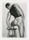 Glen Buckner 1994 Colt Studio 5x7 Rear Ass View Toned Gay Physique Photo J10226