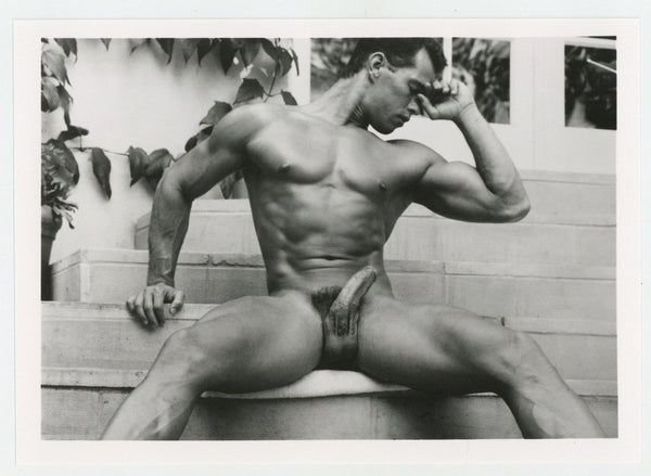 Glen Buckner 1994 Dramatic Pose Colt Studio 5x7 Gorgeous Buff Beefcake Gay Physique Photo J10229