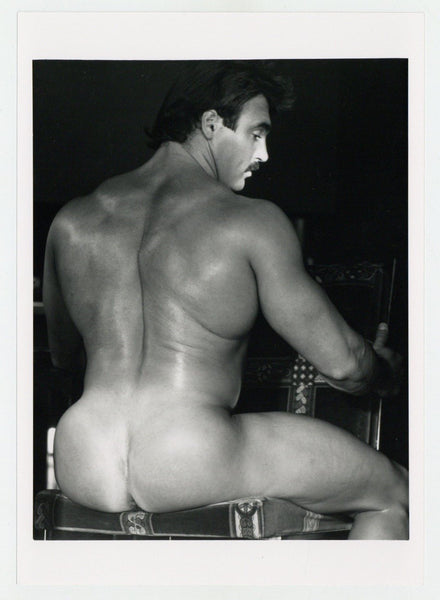 Cal Sinclair/Tom Armour 1989 Colt Studio 5x7 Back View Physique Gay Photo J10239