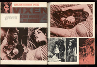 Wild Screen Previews V1#3 Satanic Psychedelic LSD Sex 1969 Sexploitation Cinema 80pg Golden State News Vintage Lesbian M23321