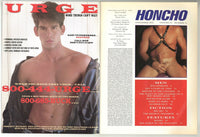 Honcho 1992 Modernismo Publications Lobo Studio Maxx Studio Roberto Roma 100pgs Gay Leather Magazine M23327
