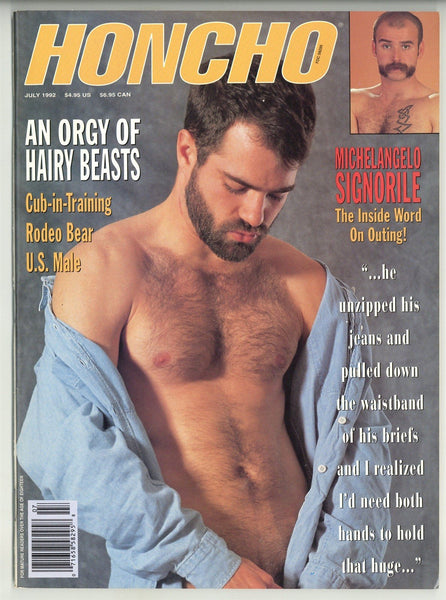 Honcho 1992 Modernismo Publications Cityboy Jim Wigler Roberto Roma 100pgs Gay Leather Magazine M23328